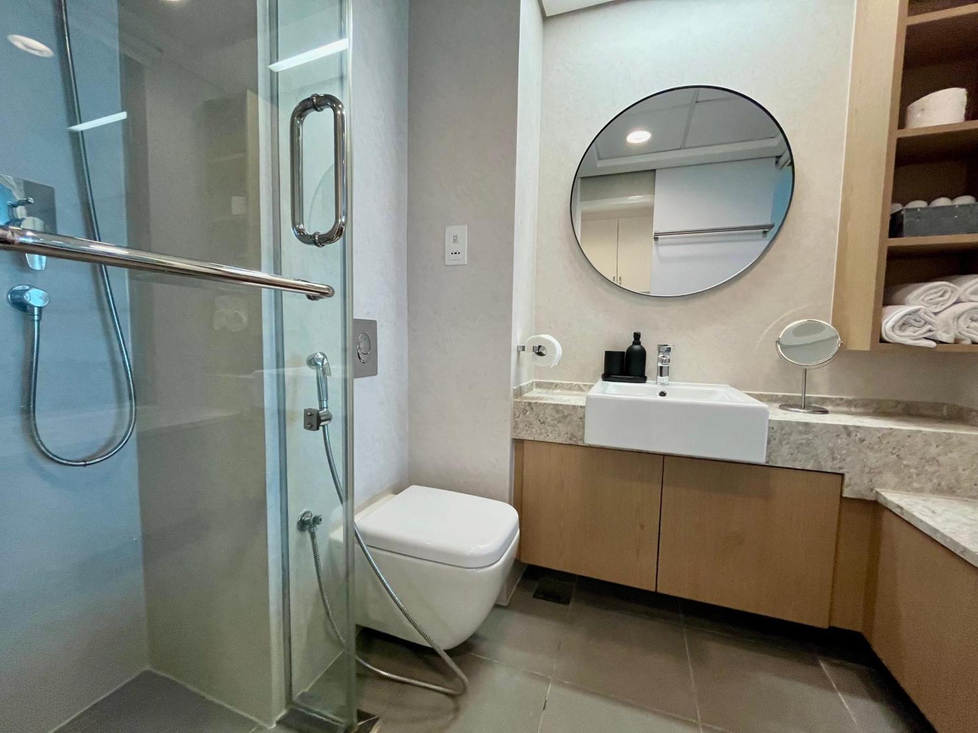 Palm Jumeirah Upgraded & Cozy Boutique Apartment ดูไบ ภายนอก รูปภาพ