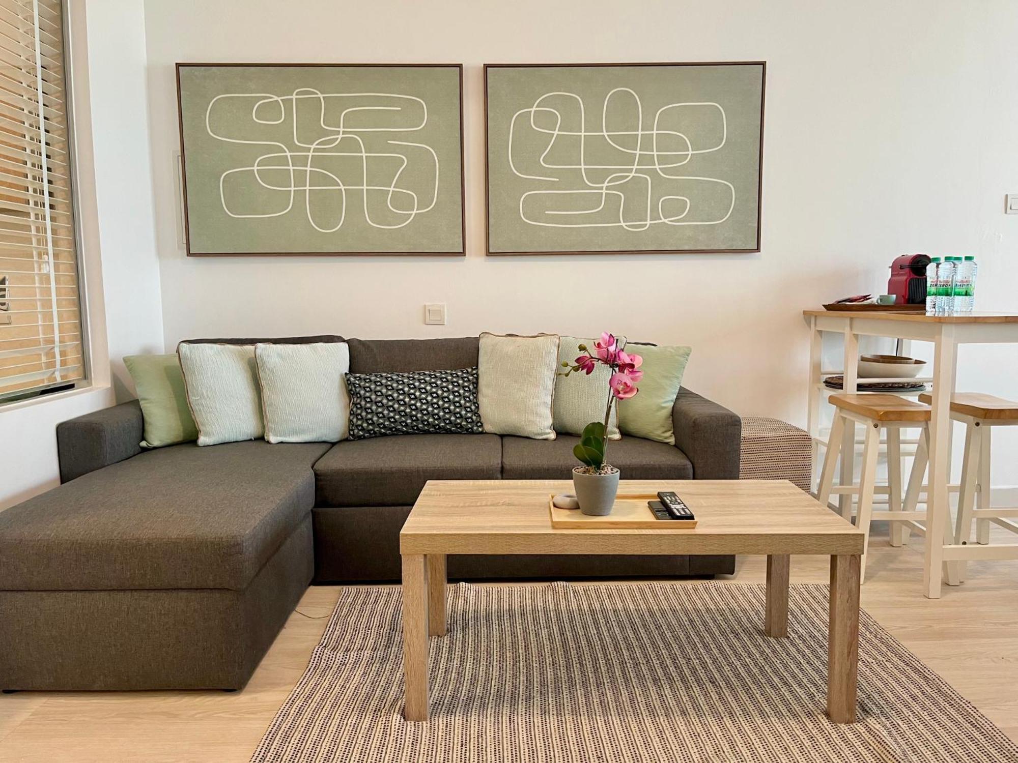 Palm Jumeirah Upgraded & Cozy Boutique Apartment ดูไบ ภายนอก รูปภาพ