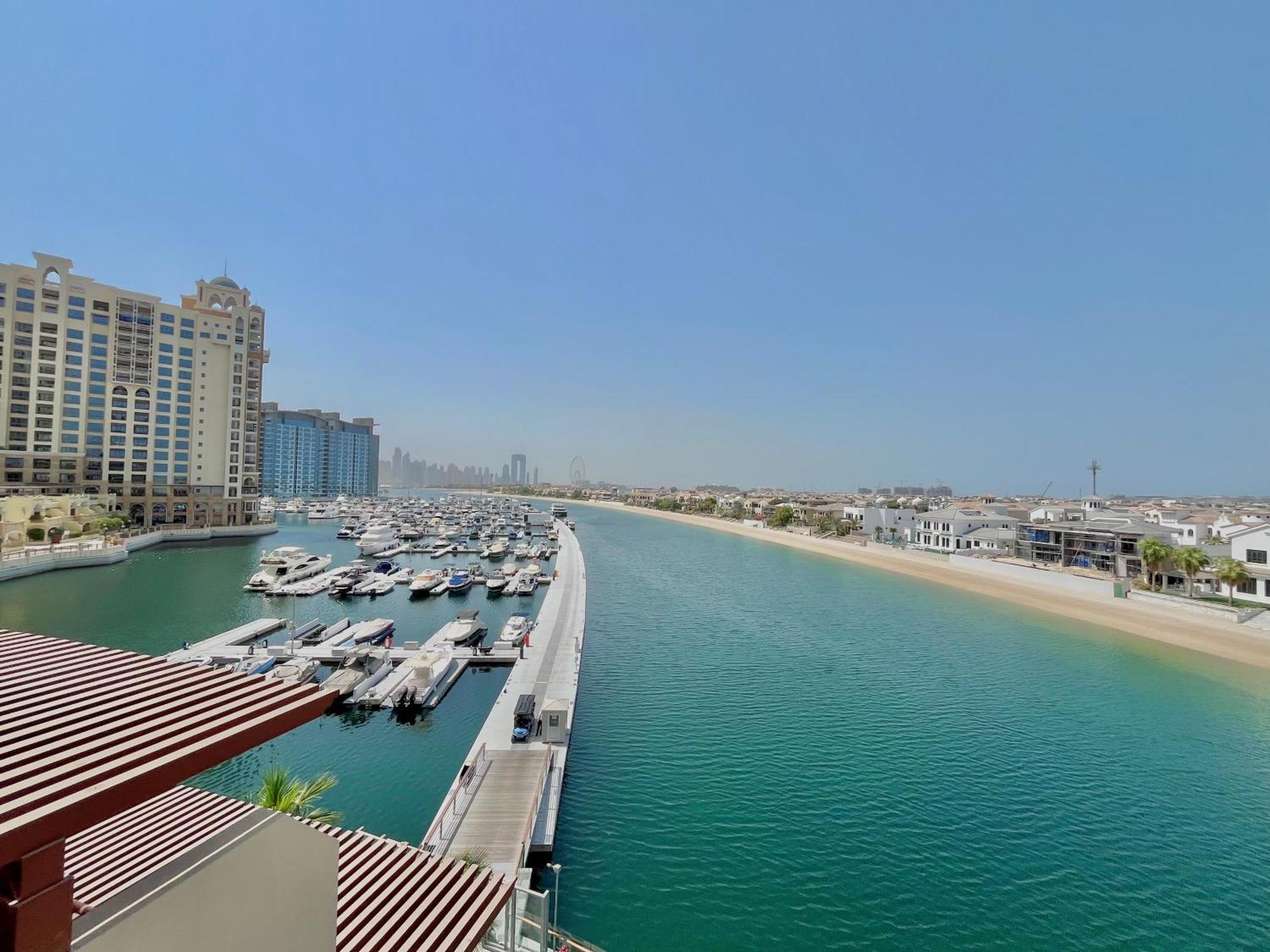 Palm Jumeirah Upgraded & Cozy Boutique Apartment ดูไบ ภายนอก รูปภาพ
