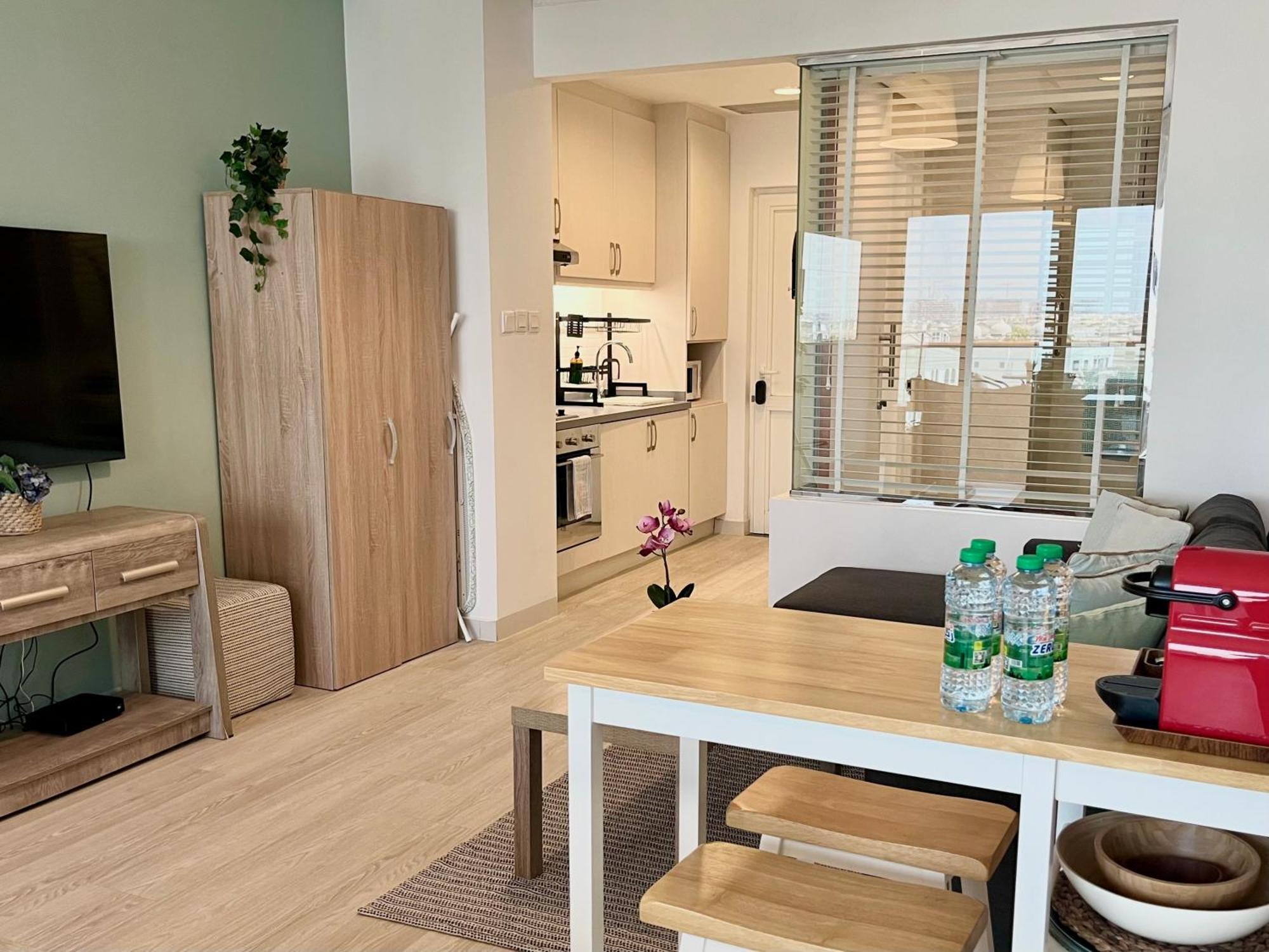 Palm Jumeirah Upgraded & Cozy Boutique Apartment ดูไบ ภายนอก รูปภาพ